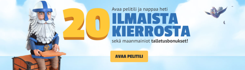 kalevala-kasino-tervetulobonus-ilmaiskierrokset